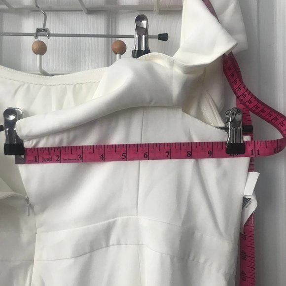 NTW Fame and Partners Ivory Dress, Size 22 - Picture 12 of 16